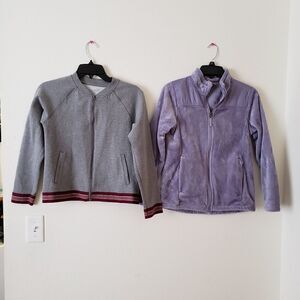 2 Front zippered Girls jacket